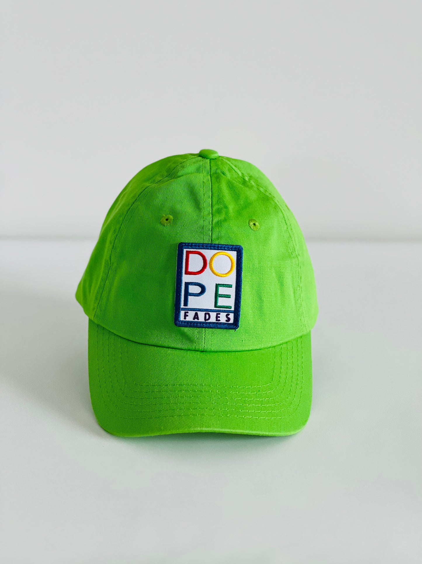 Trucker Hat - Blue Primary Colors Patch